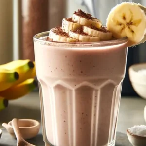 Bananen-Kokos-Schoko Shake