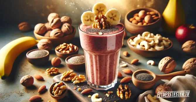 Rezept: Nussiger Power-Smoothie