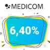 6,40% Medicom Rabatt – Cashback