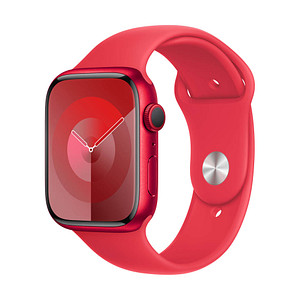Apple Watch Series 9 45 mm Aluminium (GPS) Sportarmband M/L (PRODUCT)RED