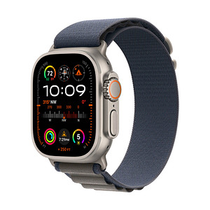 Apple Watch Ultra 2 49 mm (GPS + Cellular) Alpine Loop Small blau