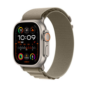 Apple Watch Ultra 2 49 mm (GPS + Cellular) Alpine Loop Small olivgrün