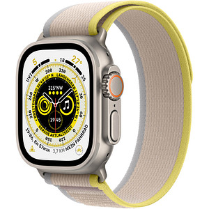Apple Watch Ultra 49 mm S/M (GPS + Cellular) Trail Loop gelb, beige