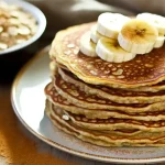 Haferflocken-Bananen-Pancakes