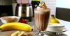 Bananen-Kakao-Proteinshake