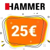25€ HAMMER Rabatt – Newsletter