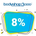 8% bodyshop3000 Rabatt – Cashback