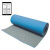 Best Sporting Yoga Matte dicker in 200 x 60 x 1,3cm I Gymnastikmatte, ideal als Yoga Matte, Fitness Matte oder Pilatesmatte I Sportmatte Fitnessmatte rutschfest I Yoga Mat aus schadstoffgeprüftem PE - blau