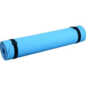 DEUSER Yoga-Matte (TPE) - hellblau/dunkelblau