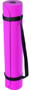 Deuser-Sports Fitnessmatte Deuser Yoga Matte TPE pink/grau PINK