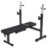 GORILLA SPORTS Hantelbank mit Ablage, Verstellbar, Klappbar, bis 200/300 kg - Trainingsbank, (1-tlg)