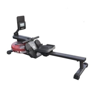 GORILLA SPORTS Rudergerät Wasserrudergerät - Klappbar, LCD, Wasserwiderstand - Rudermaschine (1-tlg)