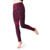 PANASIAM Leggings Unikat Batik Leggings mit Wabendesign moderner Stil lange Gym Leggings handgefertigt aus bequemer natürlicher Viskose für Yoga Sport Fitness