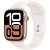 Apple Watch Series 10 42 mm Aluminium (GPS+Cellular) Sportarmband M/L blassrosa, roségold