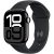 Apple Watch Series 10 42 mm Aluminium (GPS+Cellular) Sportarmband M/L schwarz, diamantschwarz