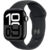 Apple Watch Series 10 42 mm Aluminium (GPS+Cellular) Sportarmband M/L schwarz, diamantschwarz