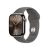 Apple Watch Series 10 42 mm Titan (GPS+Cellular) Sportarmband S/M steingrau, natur