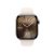 Apple Watch Series 10 LTE 42mm Gold Titangehäuse mit Starlight Sportarmband – M/L