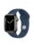 Apple Watch Series 7 GPS + Cellular 41mm Graphite Stainless Steel Case with Abyss Blue Sport Band