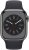 Apple Watch Series 8 (GPS + Cellular) 41mm Edelstahlgehäuse graphit, Sportband mitternacht