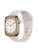 Apple Watch Series 8 GPS + Cellular 41mm Gold Stainless Steel Case with Starlight Sport Band