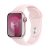Apple Watch Series 9 41 mm Aluminium (GPS+Cellular) Sportarmband S/M pink