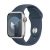 Apple Watch Series 9 41 mm Aluminium (GPS+Cellular) Sportarmband S/M silber