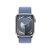 Apple Watch Series 9 (GPS + Cellular) 45mm Aluminiumgehäuse silber, Sportband winterblau Loop