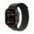 Apple Watch Ultra 2 49 mm (GPS + Cellular) Alpine Loop Large dunkelgrün, schwarz