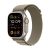 Apple Watch Ultra 2 49mm GPS Cellular in Olivgrün mit Alpine Loop Small – Ihr stilvoller Begleiter für Fitness und Kommunikation