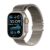 Apple Watch Ultra 2 LTE 49mm Titanium Natur Gehäuse mit Natur Titan Milanese Armband – M