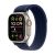 Apple Watch Ultra 2 LTE 49mm Titanium Natur Gehäuse mit blauem Trail Armband – M/L