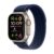 Apple Watch Ultra 2 LTE 49mm Titanium Natur Gehäuse mit blauem Trail Armband – S/M