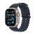 Apple Watch Ultra 2 LTE 49mm Titanium Natur Ocean Armband marine MX4D3FD/A