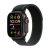 Apple Watch Ultra 2 LTE 49mm schwarzes Titan Gehäuse mit schwarzem Trail Armband – S/M