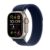 Apple Watch Ultra 2 Titanium (Cellular) 49mm Titaniumgehäuse natur, Trail Loop Armband blau (S/M)