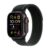 Apple Watch Ultra 2 Titanium (Cellular) 49mm Titaniumgehäuse schwarz, Trail Loop Armband schwarz (S/M)