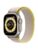 Apple Watch Ultra GPS + Cellular 49mm Titanium Case with Yellow/Beige Trail Loop – S/M