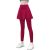 Blusmart Leggings Frauen Tennis Rock Leggings mit Taschen (Stilvolle zweiteilige Culottes, 1-tlg., Design mit hoher Taille) Sport Gym Jogging Yoga hosen