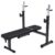 GORILLA SPORTS Hantelbank mit Ablage, Verstellbar, Klappbar, bis 200/300 kg – Trainingsbank, (1-tlg)