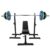 GORILLA SPORTS Hantelbank mit Gewichten, Ablage, Hantelset 150 kg, Olympia Langhantelstange 50mm, (1-tlg)