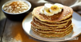 Haferflocken-Bananen-Pancakes