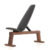 Nohrd Hantelbank „Weight Bench“, Nussbaum, Echtleder