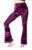 PANASIAM Leggings Unikat Batik Leggings stretch mit ausgestelltem Bein handgefertigt bequeme Bootcut Hose mit Schlag aus natürlicher Viskose für Yoga Sport