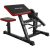 SPORTNOW Hantelbank 2-in-1 Bizeps-Trizeps-Curl-Maschine mit verstellbarem Sitz, (Bizeps, Trizeps Curl Maschine, 1-tlg., Fitnessgerät), Kunstleder, Schwarz