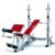 Sport-Knight® Trainingsbank Multifunktionsbank Premium, mehrere Hantelablagen, verstellbar