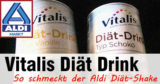 Vitalis Diät Drink vom Aldi im Test