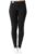 BRUBAKER Leggings Damen Leggings aus weicher Baumwolle – Schwarz – Weich und bequem (Weich und Bequem für Herbst und Winter, 1-tlg., Yeyo by RIPP) Für Freizeit, Sport, Fitness oder Yoga