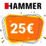 25€ HAMMER Rabatt – Newsletter