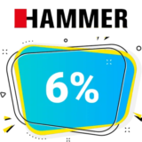 6% HAMMER Rabatt – Cashback